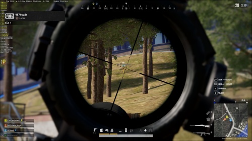 PUBG辅助效果演示1